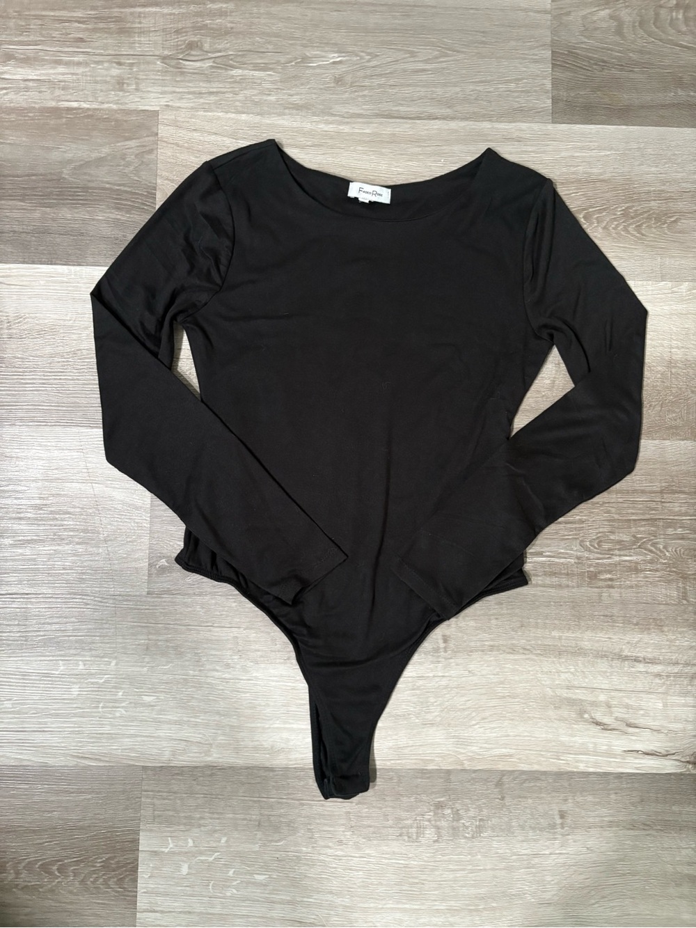 Black Long Sleeve Bodysuit